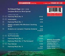 Edward Elgar (1857-1934): Kammermusik für Bläserquintett, 2 CDs