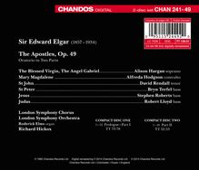 Edward Elgar (1857-1934): The Apostles, 2 CDs