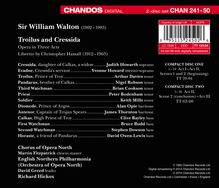 William Walton (1902-1983): Troilus and Cressida, 2 CDs