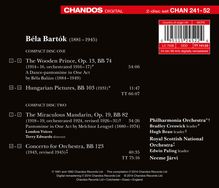 Bela Bartok (1881-1945): Der hölzerne Prinz op.13, 2 CDs