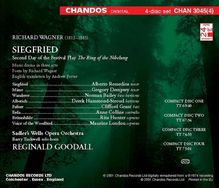 Richard Wagner (1813-1883): Siegfried (in engl.Spr.), 4 CDs