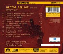 Hector Berlioz (1803-1869): Ouvertüren, Super Audio CD