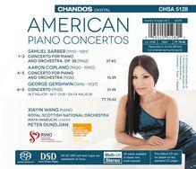 Xiayin Wang - American Piano Concertos, Super Audio CD