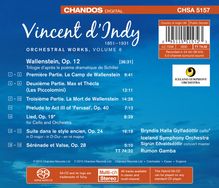 Vincent d'Indy (1851-1931): Orchesterwerke Vol.6, Super Audio CD