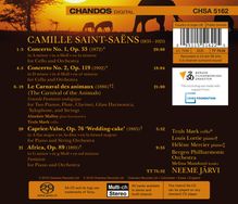 Camille Saint-Saens (1835-1921): Cellokonzerte Nr.1 &amp; 2, Super Audio CD