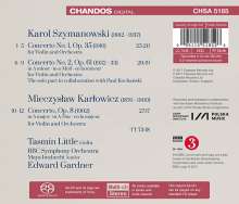 Karol Szymanowski (1882-1937): Violinkonzerte Nr.1 &amp; 2, Super Audio CD