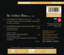 Arthur Bliss (1891-1975): The Beatitudes, Super Audio CD