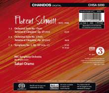 Florent Schmitt (1870-1958): Symphonie Nr.2 op.137, Super Audio CD