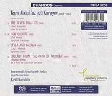 Kara Karayev (1918-1982): Orchesterwerke, Super Audio CD