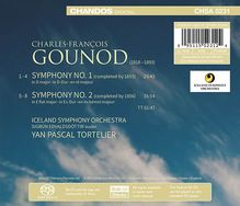 Charles Gounod (1818-1893): Symphonien Nr.1 &amp; 2, Super Audio CD