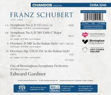 Franz Schubert (1797-1828): Symphonien Vol.2, Super Audio CD