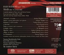 Jules Massenet (1842-1912): Thais, 2 Super Audio CDs
