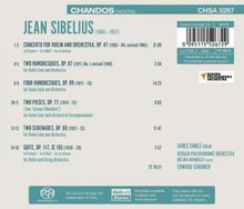 Jean Sibelius (1865-1957): Violinkonzert op.47, Super Audio CD