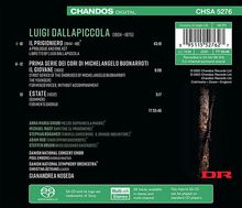 Luigi Dallapiccola (1904-1975): Il Prigioniero, Super Audio CD