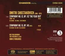 Dmitri Schostakowitsch (1906-1975): Symphonien Nr.12 &amp; 15, Super Audio CD
