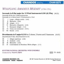 Wolfgang Amadeus Mozart (1756-1791): Serenade Nr.10 "Gran Partita", CD