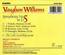 Ralph Vaughan Williams (1872-1958): Symphonie Nr.5, CD