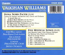 Ralph Vaughan Williams (1872-1958): Dona Nobis Pacem - Cantata, CD