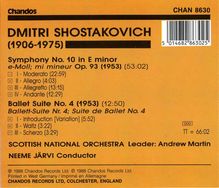 Dmitri Schostakowitsch (1906-1975): Symphonie Nr.10, CD