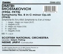 Dmitri Schostakowitsch (1906-1975): Symphonie Nr.8, CD