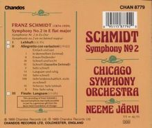 Franz Schmidt (1874-1939): Symphonie Nr.2, CD