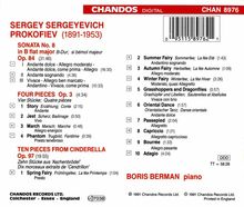 Serge Prokofieff (1891-1953): Sämtliche Klavierwerke Vol.4, CD