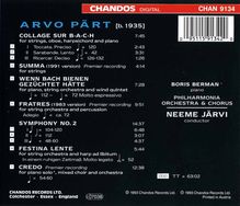 Arvo Pärt (geb. 1935): Symphonie Nr.2, CD