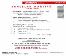 Bohuslav Martinu (1890-1959): Symphonie Nr.4, CD