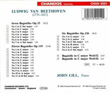 Ludwig van Beethoven (1770-1827): Bagatellen WoO 52 &amp; 56,op.33,119,126, CD