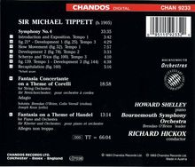 Michael Tippett (1905-1998): Symphonie Nr.4, CD
