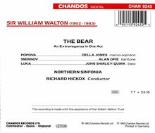 William Walton (1902-1983): The Bear, CD