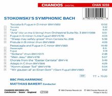 Johann Sebastian Bach (1685-1750): Transkriptionen - Stokowski's Symphonic Bach I, CD
