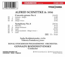 Alfred Schnittke (1934-1998): Symphonie Nr.8, CD