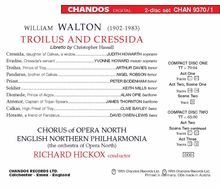 William Walton (1902-1983): Troilus and Cressida, 2 CDs