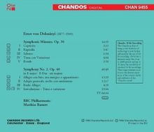 Ernst von Dohnanyi (1877-1960): Symphonie Nr.2, CD