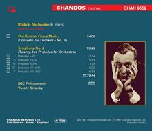Rodion Schtschedrin (geb. 1932): Symphonie Nr.2, CD