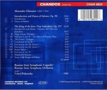 Alexander Glasunow (1865-1936): The King of the Jews op.95, CD
