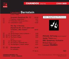 Leonard Bernstein (1918-1990): Symphonien Nr.1 &amp; 2, CD