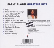 Carly Simon: The Best Of Carly Simon Vol. 1, CD
