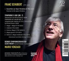 Franz Schubert (1797-1828): Symphonie Nr.7 (in der Rekonstruktion von Richard Dünser 2020 nach D.729/708/936), CD