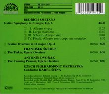 Bedrich Smetana (1824-1884): Festsymphonie, CD