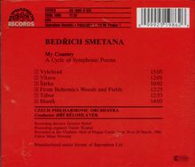 Bedrich Smetana (1824-1884): Mein Vaterland (incl."Die Moldau"), CD