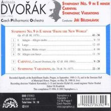 Antonin Dvorak (1841-1904): Symphonie Nr.9, CD