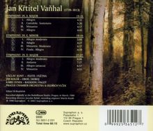 Johann Baptist (Jan Krtitel) Vanhal (1739-1813): Symphonien D-Dur,g-moll,A-Dur, CD