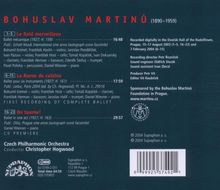 Bohuslav Martinu (1890-1959): Kitchen Revue, CD