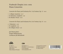 Frederic Chopin (1810-1849): Klavierkonzerte Nr.1 &amp; 2, CD