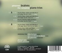 Johannes Brahms (1833-1897): Klaviertrios Nr.1-3, 2 CDs