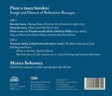Lieder &amp; Tänze des böhmischen Barock, 2 CDs
