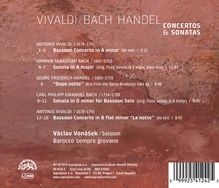 Fagottsonaten &amp; -konzerte von Vivaldi,Bach,Händel, CD
