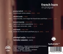 Musik für Horn &amp; Klavier "French Horn in Prague", CD